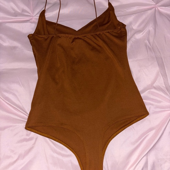 Windsor Brown Chemise Bodysuit - Picture 2 of 3